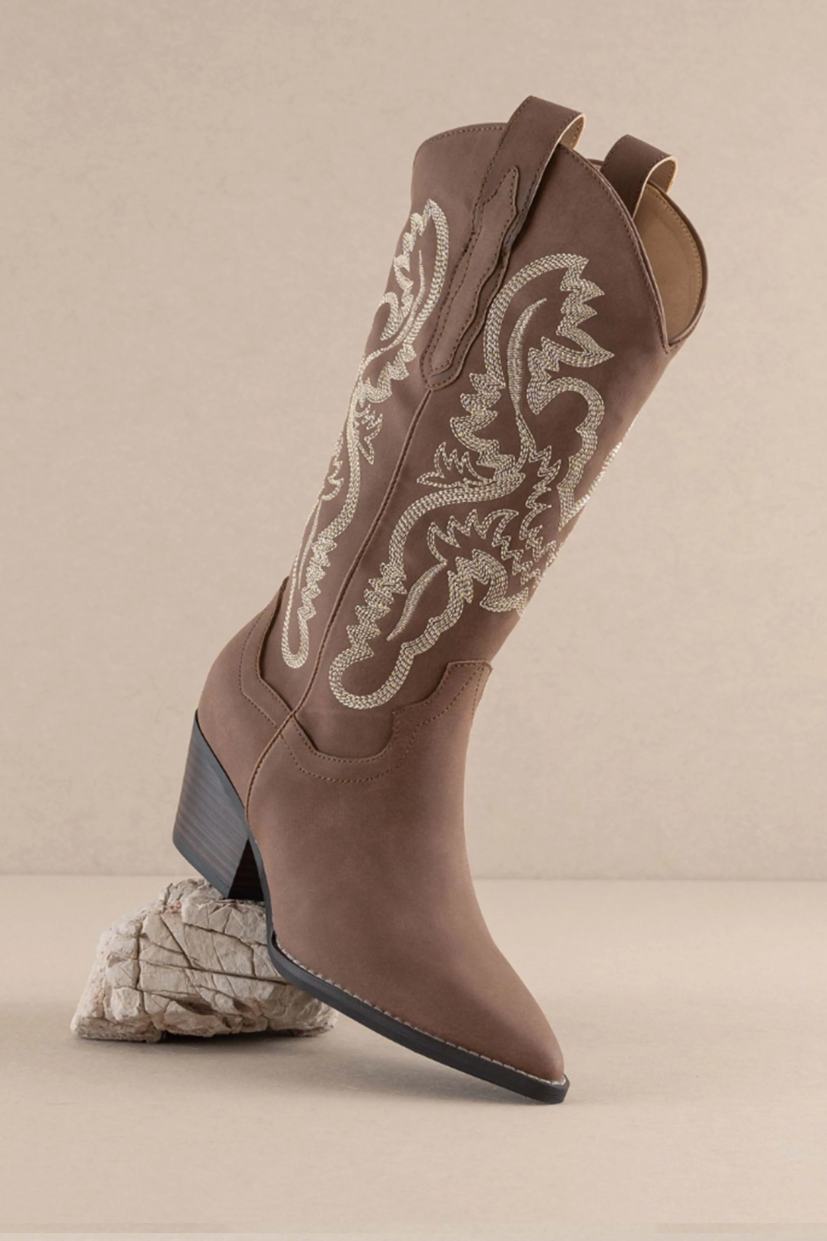 Valley Vintage Suede Boots -Cocoa