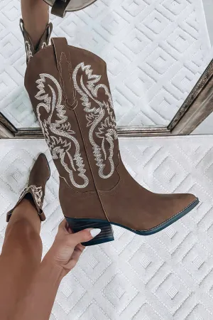 Valley Vintage Suede Boots -Cocoa