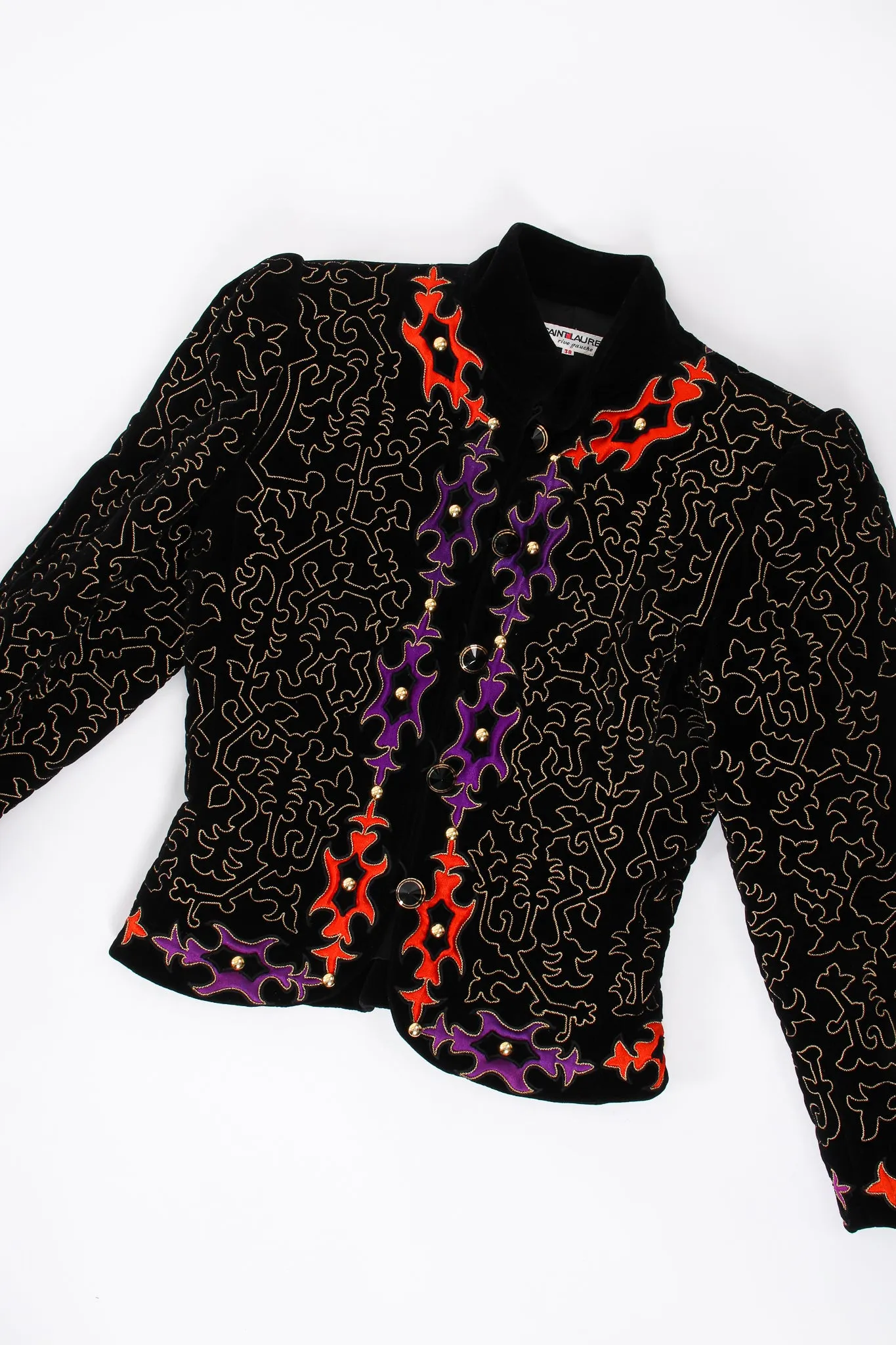 Velvet Embroidered Jacket
