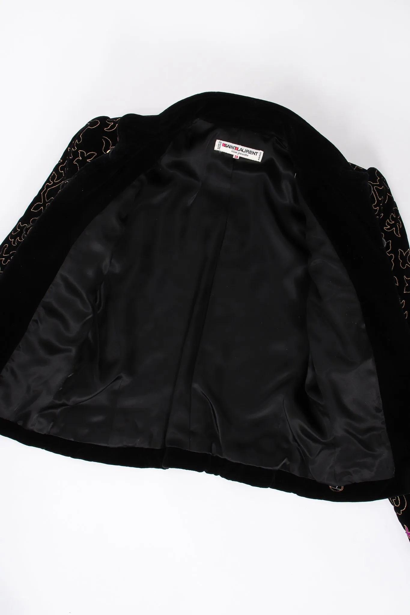 Velvet Embroidered Jacket