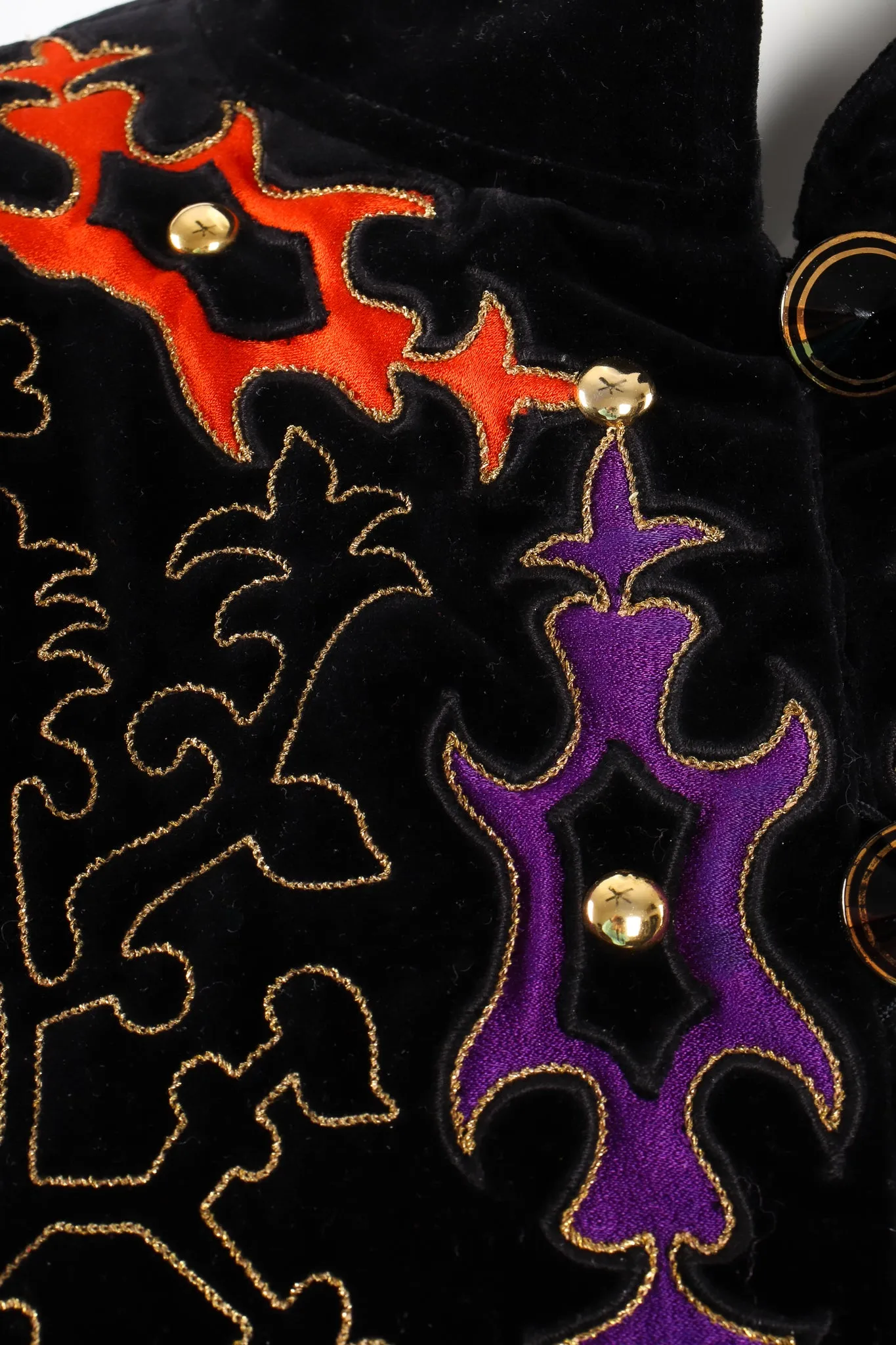 Velvet Embroidered Jacket
