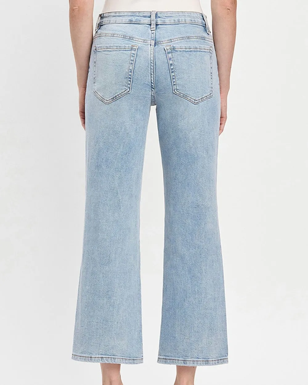 Vervet Mid Rise Ankle Dad Jean