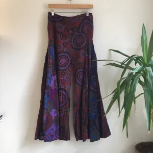Vintage 90s wide legged Palazzo Pants // Size Medium Large