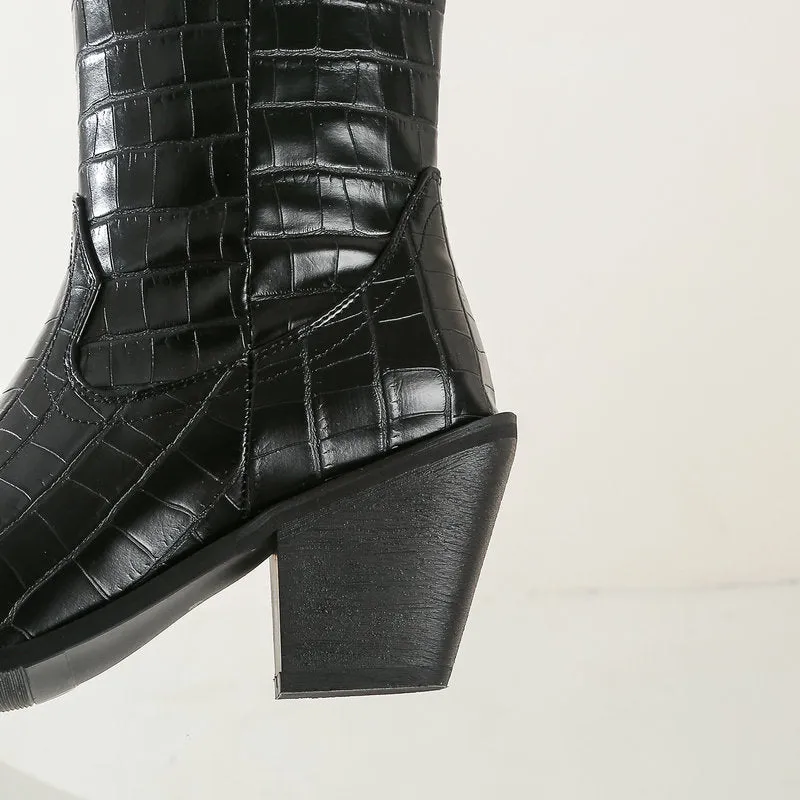 Women Cowboy Western Boots Blue | Brown | Black | White