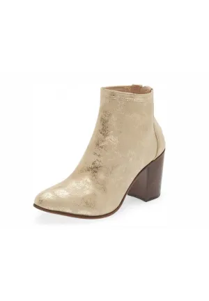WOMEN'S CHOCOLAT BLU BOSTON GOLD BOOTIE