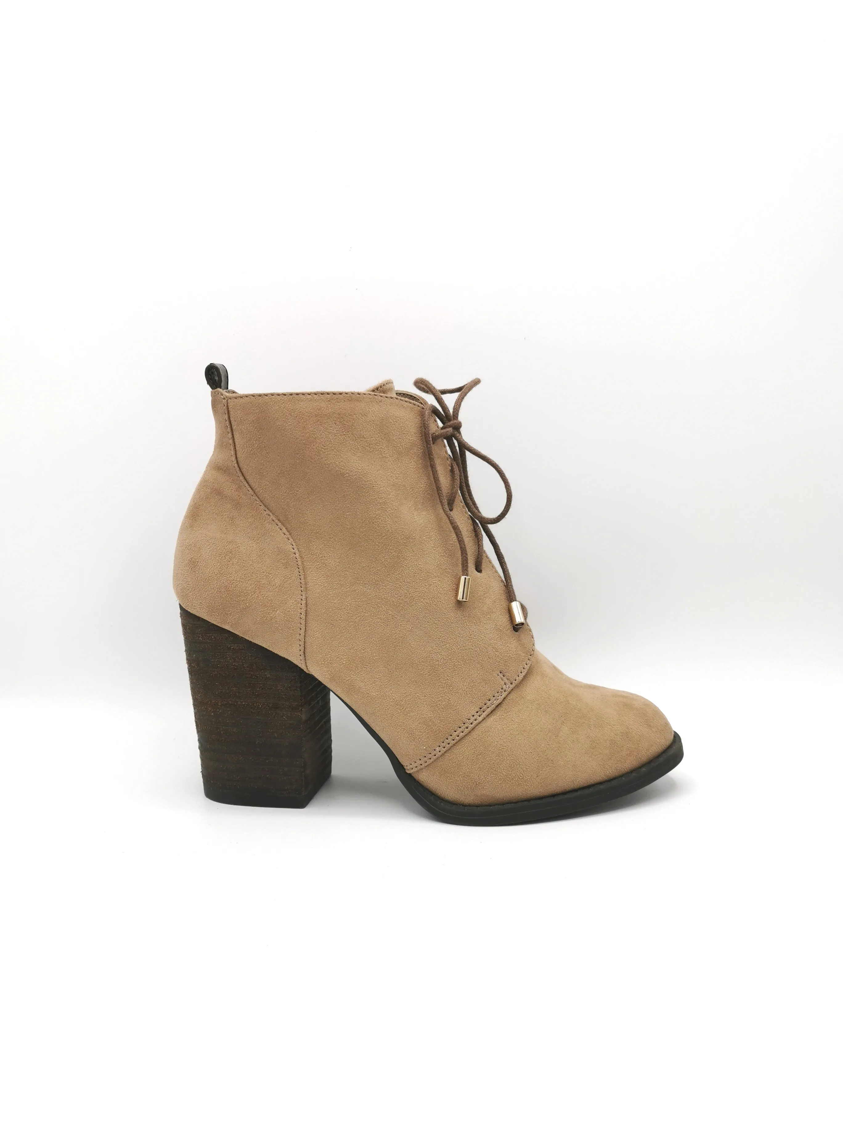 WOMENS SIZE 8 - Call it SPRING, Soft Tan, Ankle Boho Style, Lace-up Ankle Boots NWOT B23