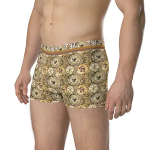 Wood-Cut Christmas - Crazy-Ass Undies - Men's Boxer Briefs