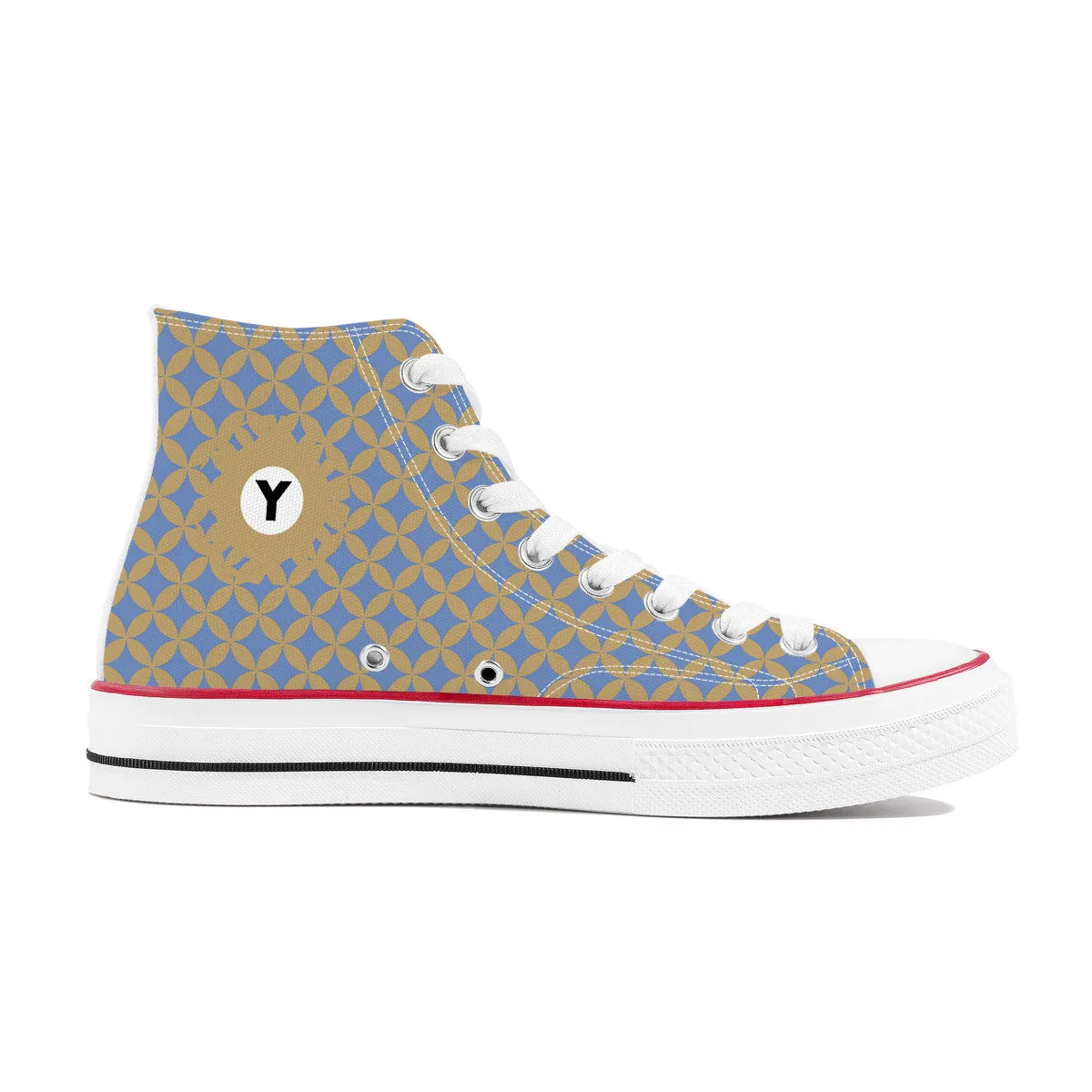 Yūrakuchō Line High Top Canvas Shoes