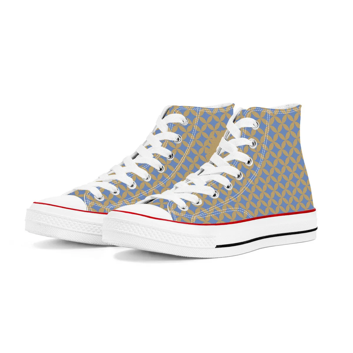 Yūrakuchō Line High Top Canvas Shoes