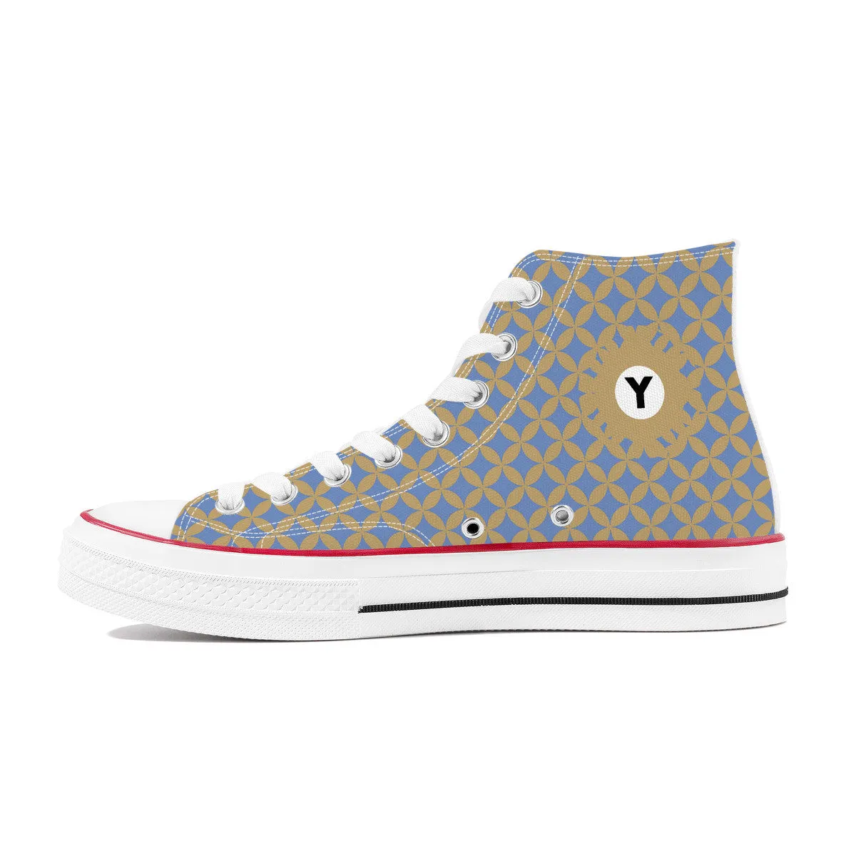Yūrakuchō Line High Top Canvas Shoes