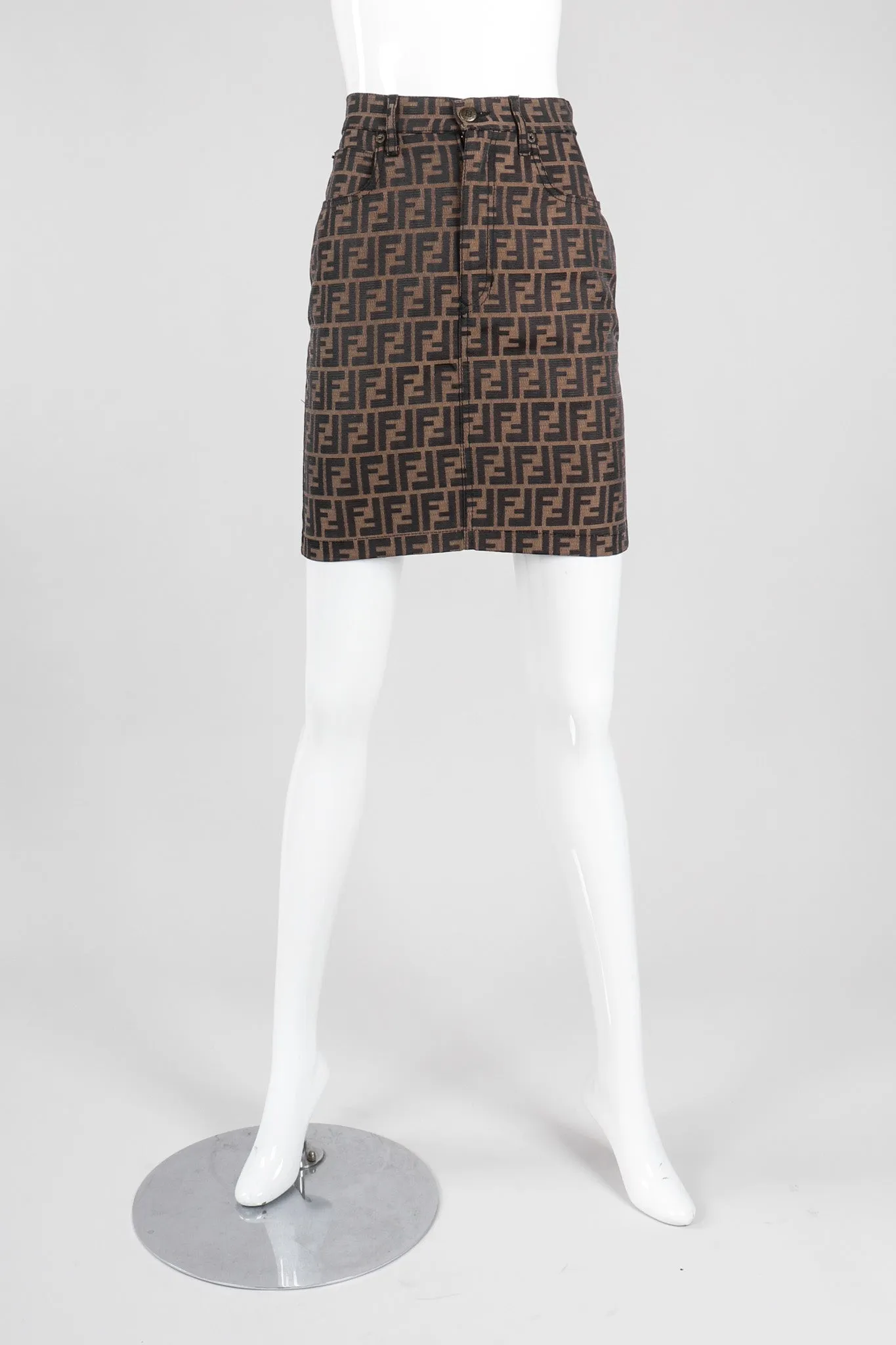 Zucca Monogram Miniskirt