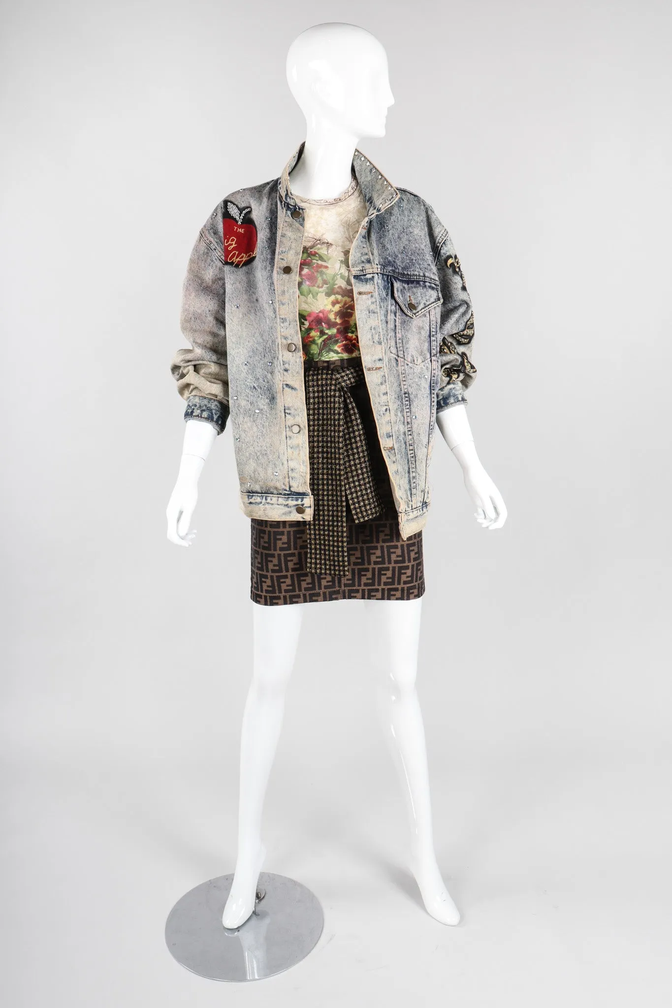 Zucca Monogram Miniskirt