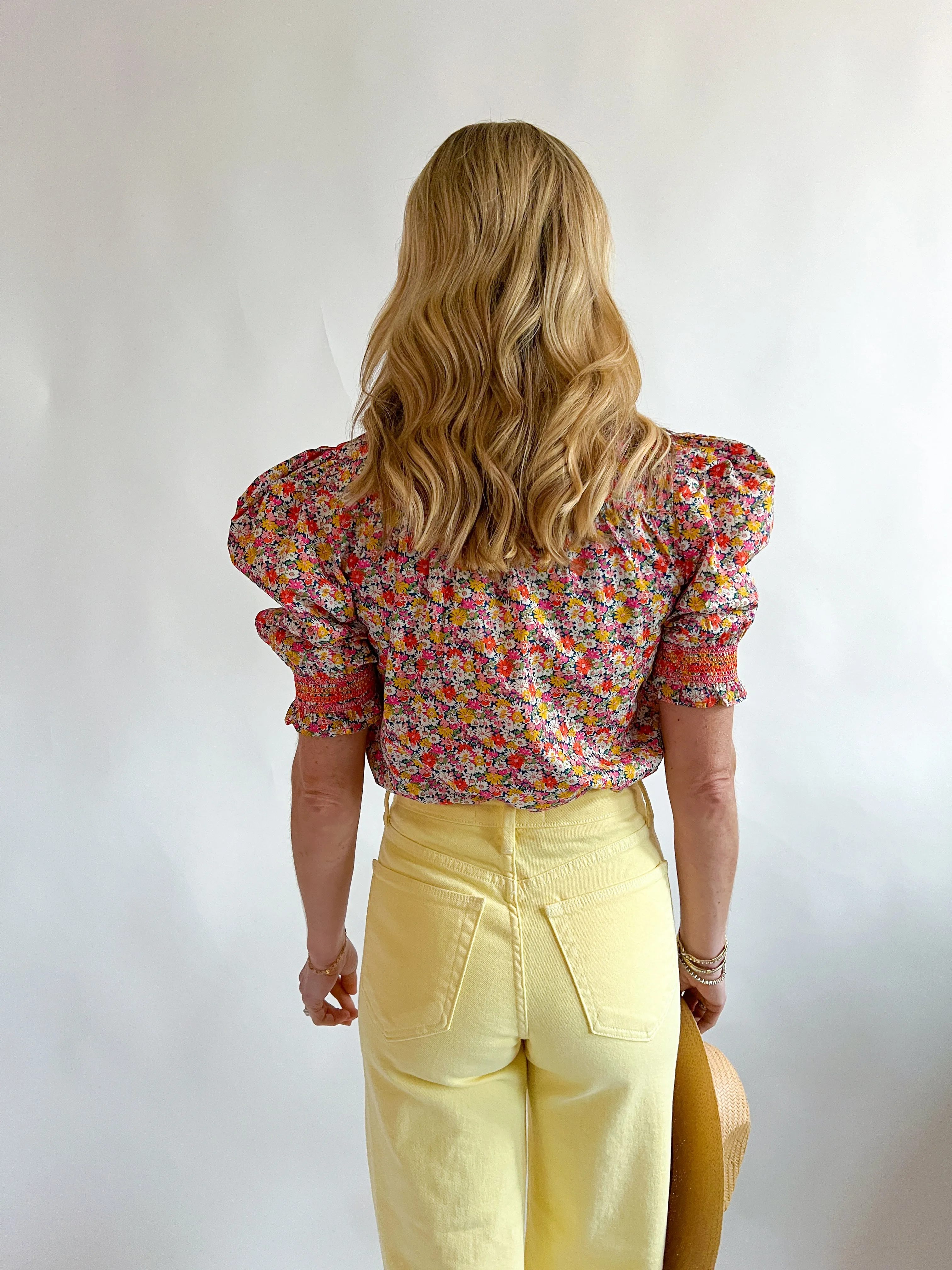 Zuri Libby Print Top